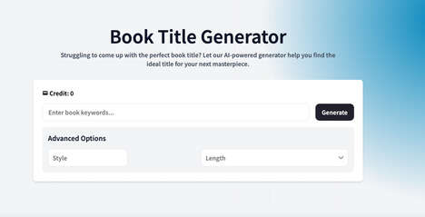 AI Book Title Generators