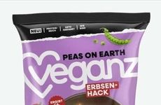 Pea-Based Protein Minces