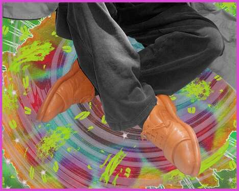 Pillow-Like Footwear Capsules