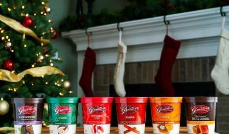 Festive Holiday Frozen Treats