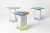 Frosted Light Coffee Tables Image 2