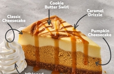 Autumnal Restaurant Chain Cheesecakes