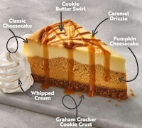 Autumnal Restaurant Chain Cheesecakes Image 1