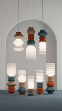 3D-Printed Modular Lamp Systems Image 3