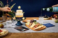 Festive Cheese Wheel Cakes Image 1