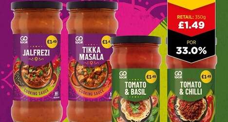 Low-Cost Own-Brand Cooking Sauces