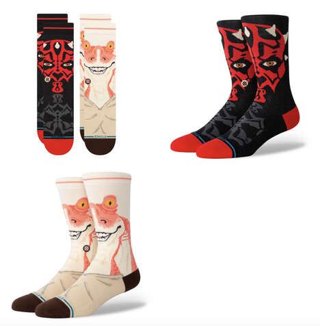 Sci-Fi Film-Inspired Socks