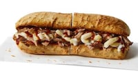 Meaty Macaroni-Topped Sandwiches Image 1