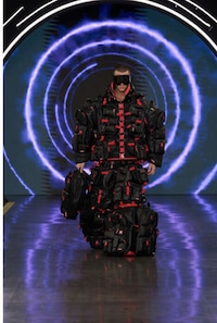 Edgy Backpack-Centric Fashion Shows