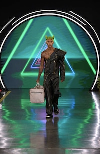 Edgy Backpack-Centric Fashion Shows Image 2