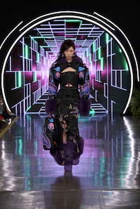 Edgy Backpack-Centric Fashion Shows Image 4
