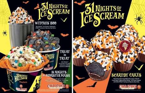 Halloween Candy Ice Creams