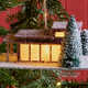 Mid-Century-Inspired Paper House Ornaments Image 1