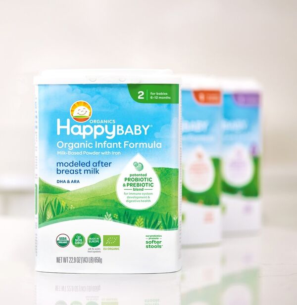 Nutritious Organic Infant Formulas : Happy Baby Infant Formula