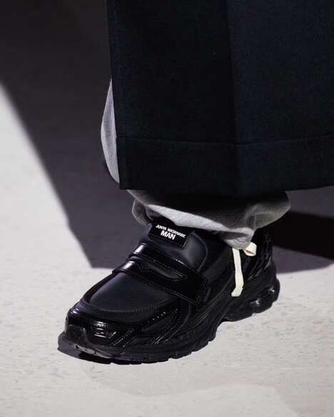 Stealthy Hybrid Sneaker Loafers