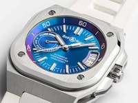 Futuristic Iridescent Timepiece