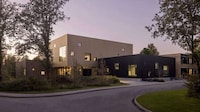 Gold-Tonal Metal Building Extensions Image 3