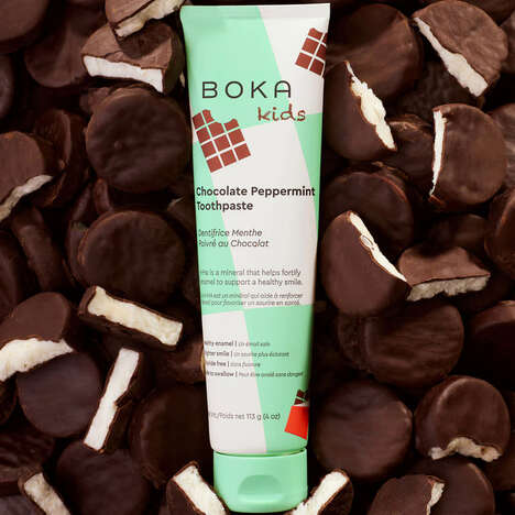 Festive Chocolate-Mint Toothpaste