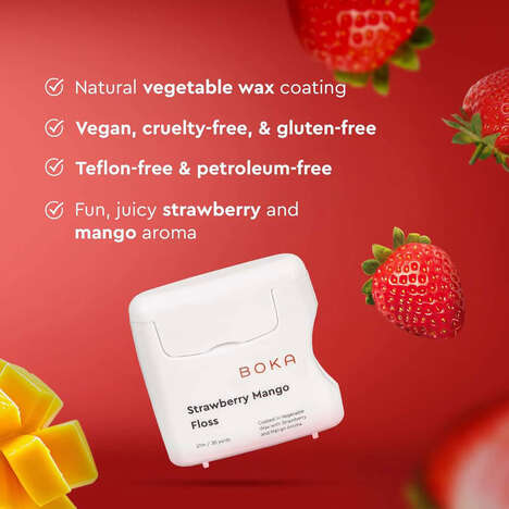 Fruit-Flavored Dental Flosses