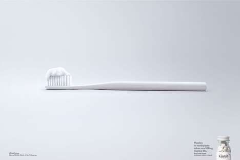 Plastic Toothpaste Tube Campaigns