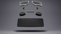 Ergonomic Magnetic Component Keyboards Image 2