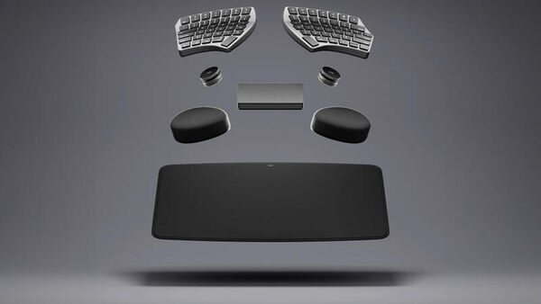 Ergonomic Magnetic Component Keyboards Image 2