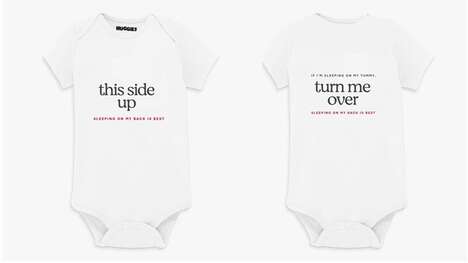 Safe Sleep-Enhancing Baby Bodysuits