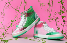 Thematic Ombre-Effect Sneakers