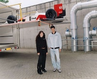 Vintage-Inspired Racecar Apparel Image 1