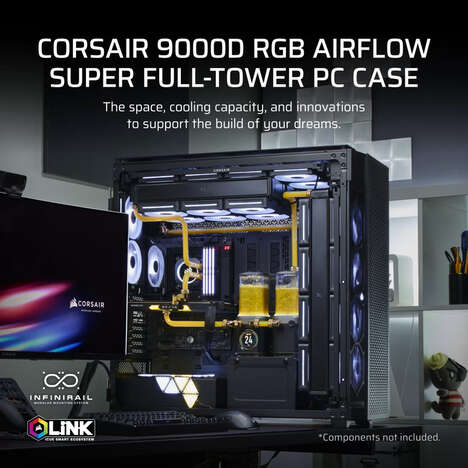 Spacious Airflow-Focused PC Towers