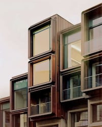 Copper-Extended Brutalist Building Image 2