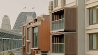 Copper-Extended Brutalist Building Image 3