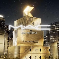 Gold-Themed Cosmetics Calendars