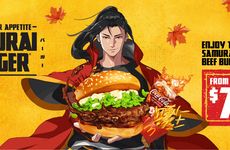 Flavorful Animation-Inspired Fusion Burgers