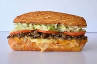 Extra Cheesy Steak Sandwiches Image 1