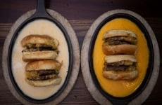 Cheese-Filled Skillet Burgers