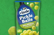 Branded Pickle Puff Snacks