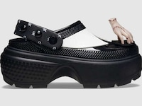 Gothic Style Perforated Footwear Image 1