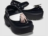 Gothic Style Perforated Footwear Image 2