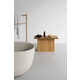 Oak Wood Bathroom Furniture Image 1