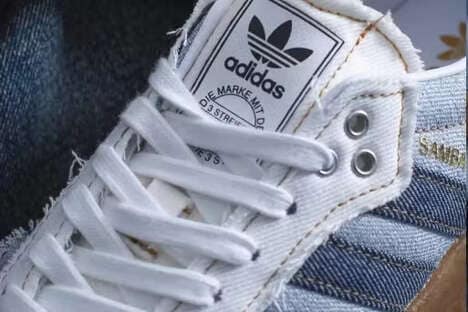 Denim-Made Lifestyle Sneakers