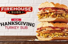 Thanksgiving-Themed Turkey Subs