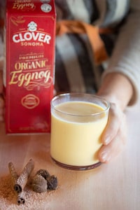 Flavorful Organic Eggnogs Image 1