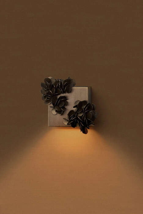 Shell-Like Structural Wall Lights