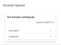Digital Time Capsules
