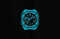 Bold Blue-Hued Illumination Watches Image 2
