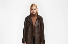 Luxe Leather Trenchcoats