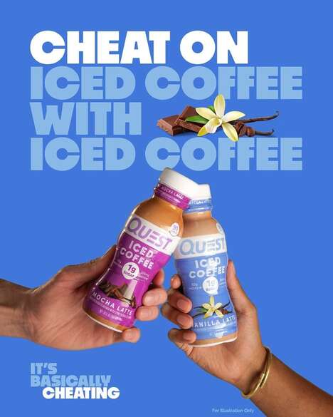 Protein-Rich Iced Coffees