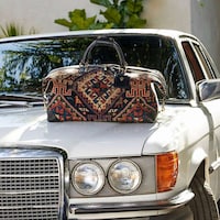 Antique Rug Duffle Bags