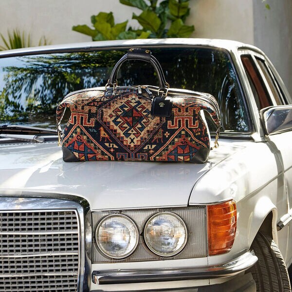 Antique Rug Duffle Bags: The King Kennedy King Duffle Has an Opulent ...